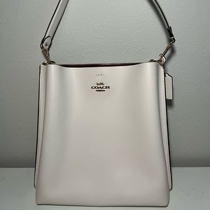 Coach Mollie Bucket Bag White